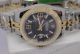 Copy Rolex Datejust 2-Tone Black Face Women Watch (2)_th.jpg